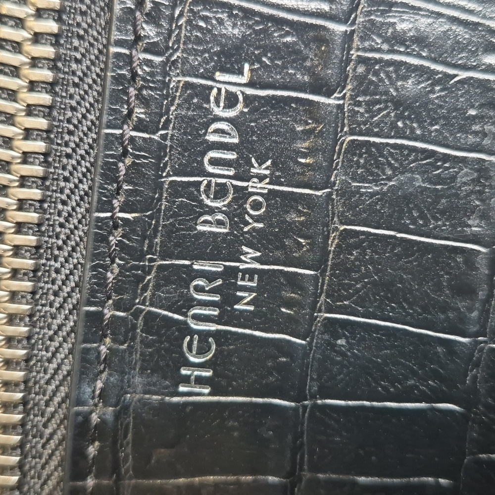 Henri Bendel New York The Satchel -Croco Satchel Handbag NWT - Picture 5 of 17